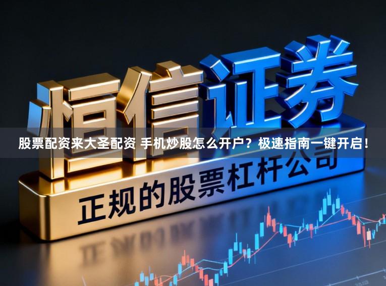 股票配资来大圣配资 手机炒股怎么开户?极速指南一键开启!