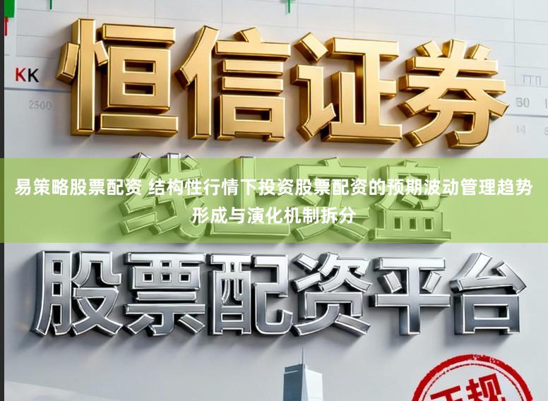 易策略股票配资 结构性行情下投资股票配资的预期波动管理趋势形成与演化机制拆分