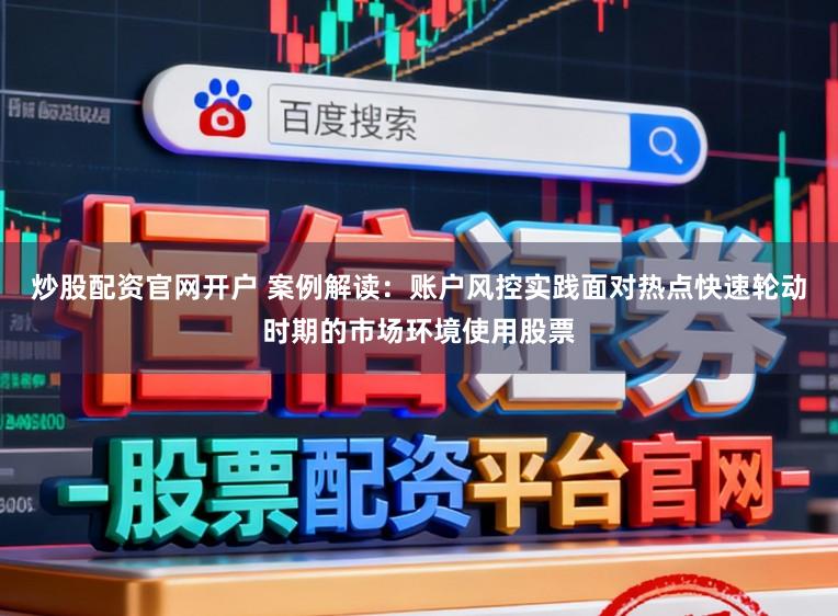 炒股配资官网开户 案例解读：账户风控实践面对热点快速轮动时期的市场环境使用股票